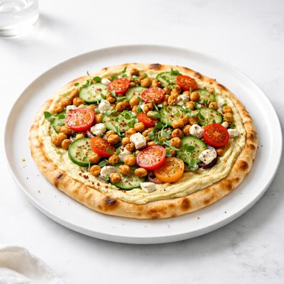 Image of Hummus Pizza