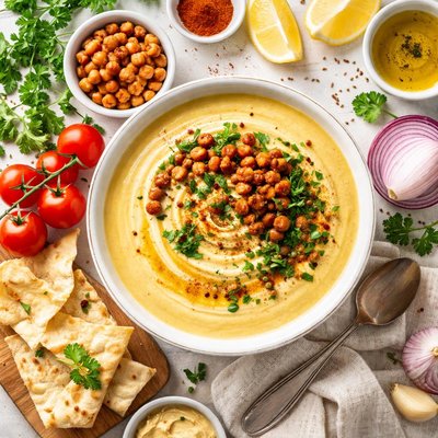 Image of Hummus Soup