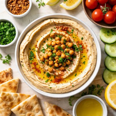 Image of Hummus Without Tahini
