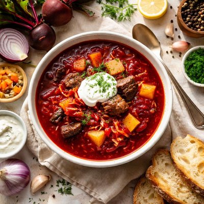 Image of Hungarian Borscht