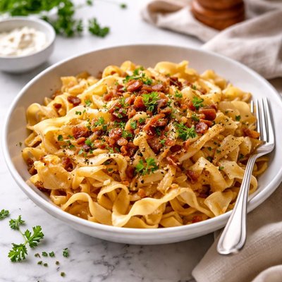 Image of Hungarian Noodles and Cabbage