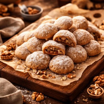 Image of Hungarian Nut Nuggets Cookies