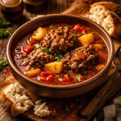 Image of Hungarian Oxtail Soup