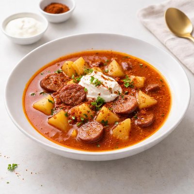 Image of Hungarian Paprika Potato Soup