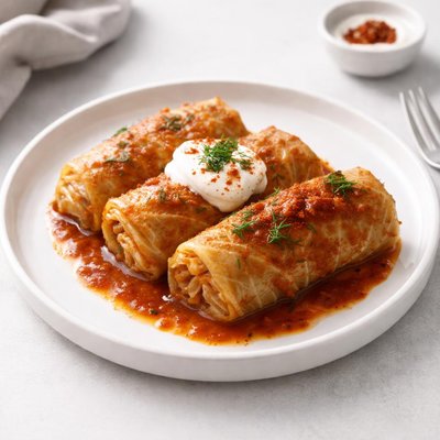 Image of Hungarian Stuffed Cabbage Rolls