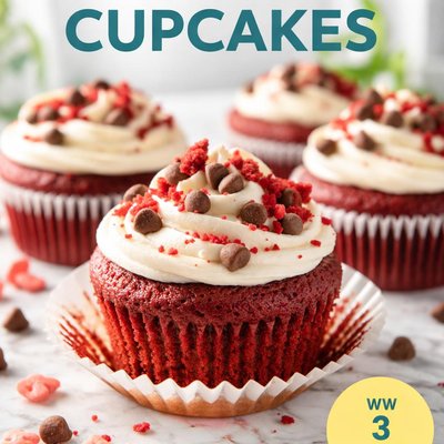 Image of Hungry Girl Red Velvet Insanity Cupcakes Ww 3 Points