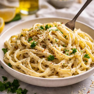Image of Hurry Up Alfredo Sauce from Vegan Yum Yum