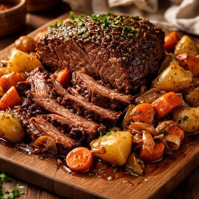 Image of Hurry Up Slow Cooked Pot Roast