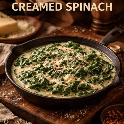Image of I Did It My Way Creamed Spinach