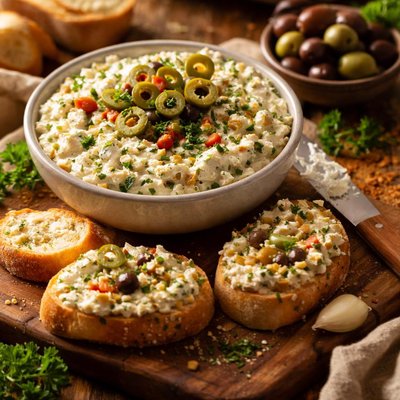 Image of I Love Olives and Cream Cheese Spread