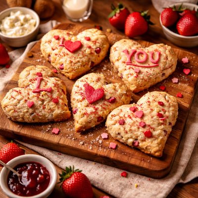 Image of I Love You Scones