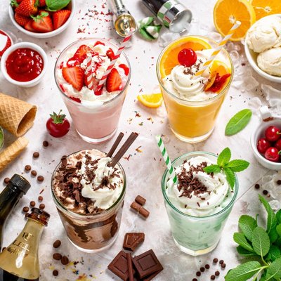 Image of Ice Cream Drinks Alcoholic
