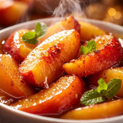 Image of Ice Wine Infused Peaches