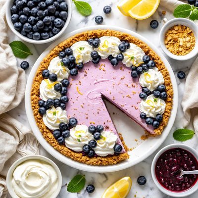 Image of Icebox Blueberry Pie