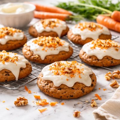 Image of Iced Carrot Cookies