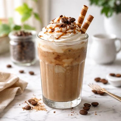 Image of Iced Coffee Frappe by Deborah Madison Vegan