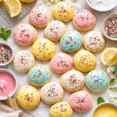 Image of Iced Italian Cookies