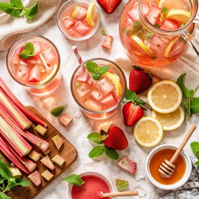 Image of Iced Rhubarb Tea