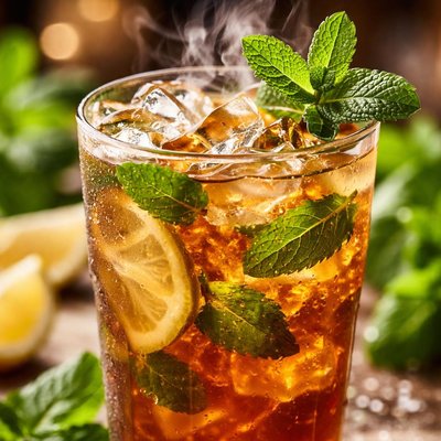 Image of Iced Sweet Mint Tea