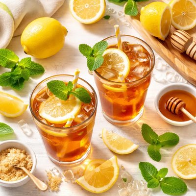 Image of Iced Tea with Lemon