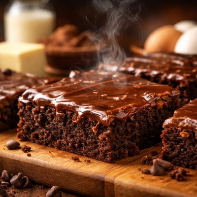 Image of Iced Texas Brownies