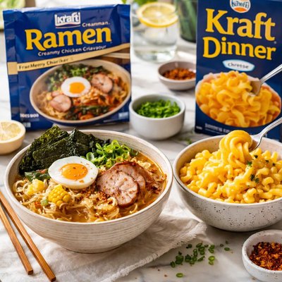 Image of Ichi Kraft Ramen and Kraft Dinner