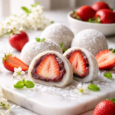 Image of Ichigo Daifuku Strawberry Mochi