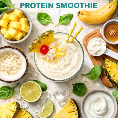Image of If You Like Pina Coladas Protein Smoothie