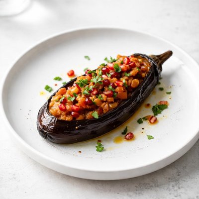 Image of Imam Bayildi a Stuffed Eggplant Recipe from Asia Minor
