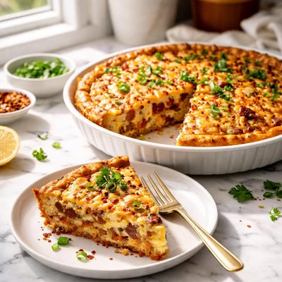 Image of Impossible Breakfast Pie