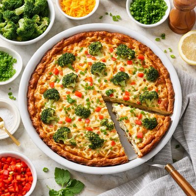 Image of Impossible Broccoli Pie