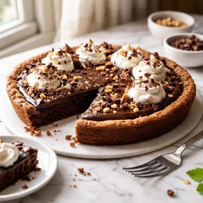 Image of Impossible Brownie Pie