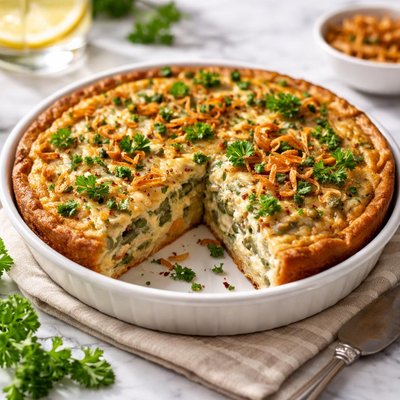 Image of Impossible Green Bean Pie