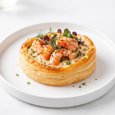 Image of Impossible Shrimp Pie