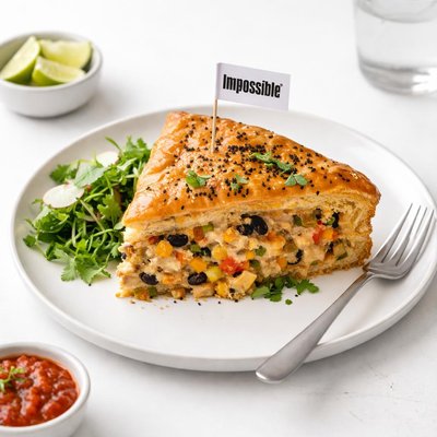 Image of Impossible South Western Chicken Pie