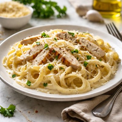 Image of Improved Olive Garden Alfredo Pasta by Todd Wilbur