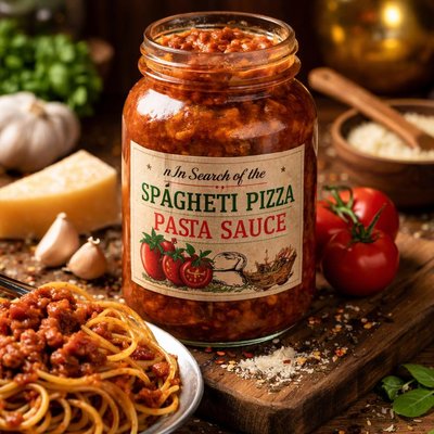 Image of In Search of the Ultimate Spaghetti Pizza Pasta Sauce