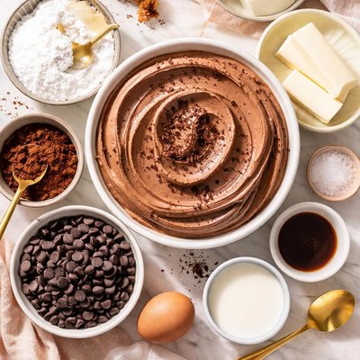 Image of Ina Gartens Chocolate Buttercream Frosting