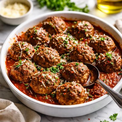 Image of Incredible Baked Meatballs