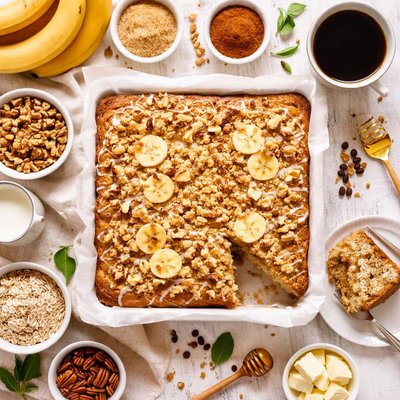 Image of Incredible Banana Coffee Cake