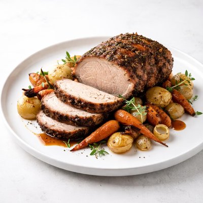 Image of Incredible Boneless Pork Roast with Vegetables