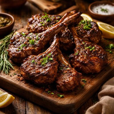 Image of Incredible Marinated Lamb Chops