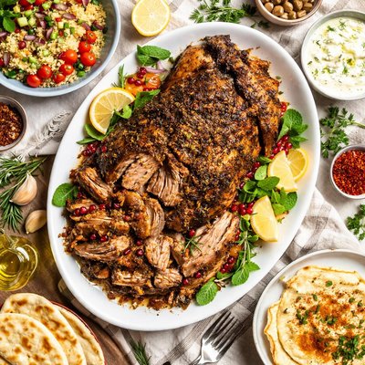 Image of Incredible Slow Roasted Shoulder of Lamb