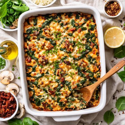 Image of Incredible Spinach Casserole