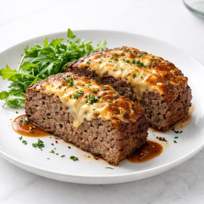 Image of Incredibly Delicious Cheesy Meatloaf