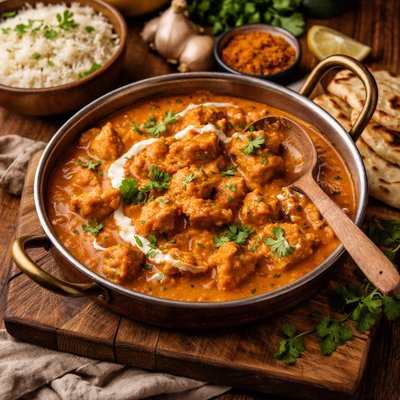 Image of Indian Butter Chicken from the Spice and Herb Bible