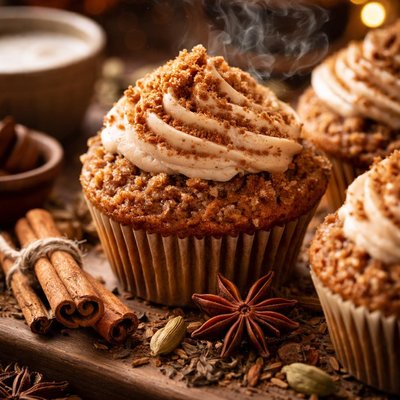 Image of Indian Chai Latte Muffins