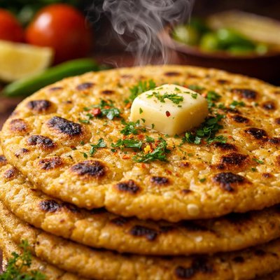 Image of Indian Cornbread Makai Ki Roti