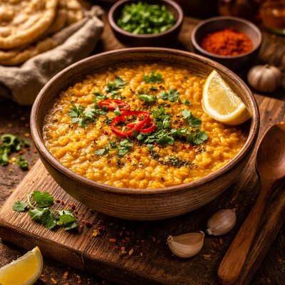 Image of Indian Lentil Soup Dal Shorva