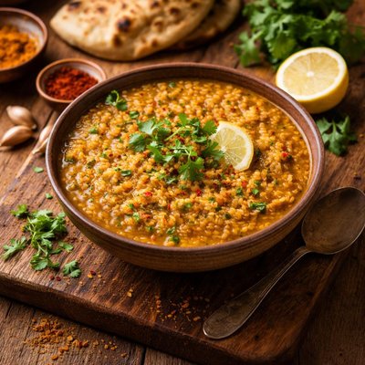 Image of Indian Lentils and Rice Soup
